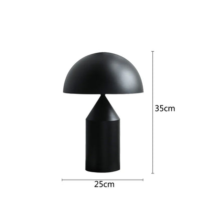 Nordic Iron Mushroom Table Lamp