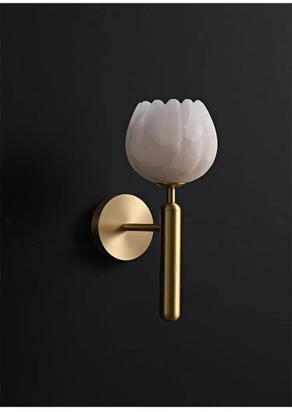 Elysian Alabaster Wall Sconce