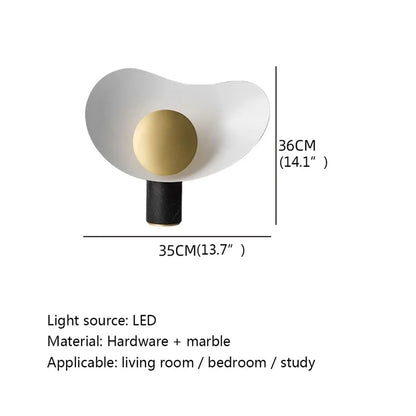 Solara Eclipse Table Lamp