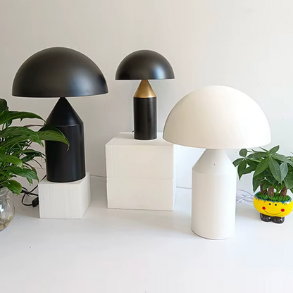 Nordic Iron Mushroom Table Lamp